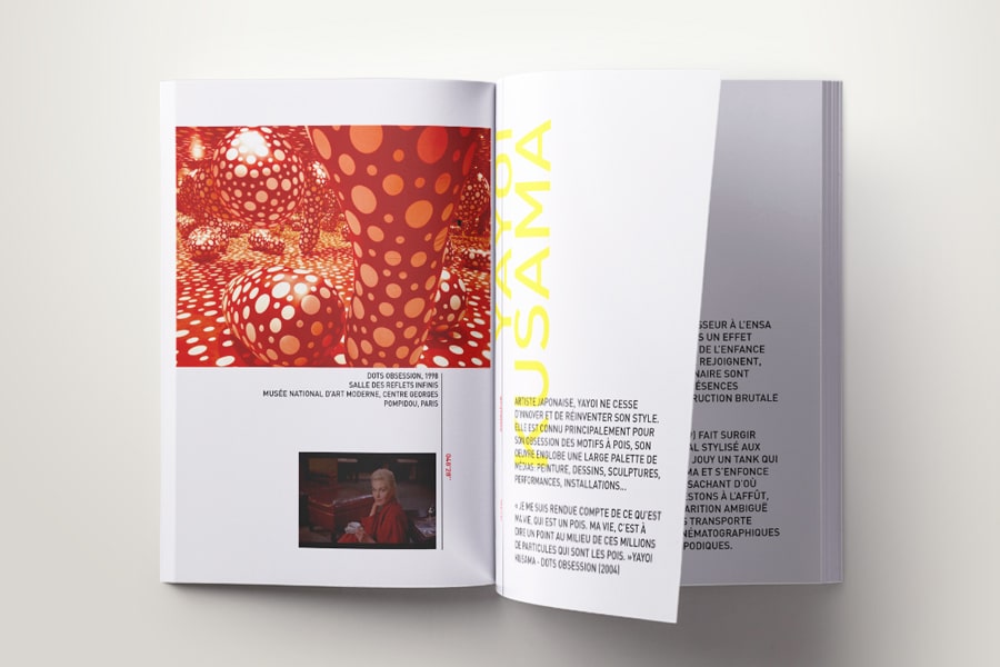 Léa Candat _ Graphiste - Webdesigner _ Nancy - Maxéville - Lorraine - Projets _ Graphisme _ Catalogue exposition _ 1+1 _ Nancy
