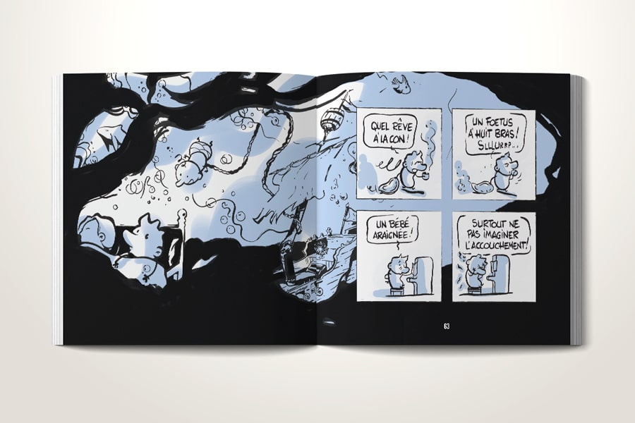 Léa Candat _ Graphiste - Webdesigner _ Nancy - Maxéville - Lorraine - Projets _ Graphisme _ Livre - BD _ Hor et Mone _ Tome 1 _ Lorraine
