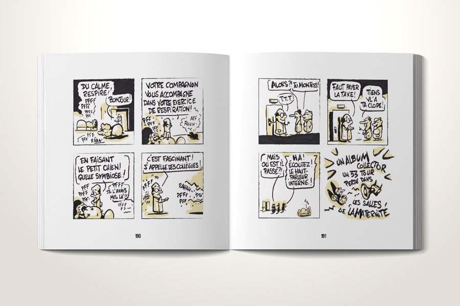 Léa Candat _ Graphiste - Webdesigner _ Nancy - Maxéville - Lorraine - Projets _ Graphisme _ Livre - BD _ Hor et Mone _ Tome 2 _ Lorraine