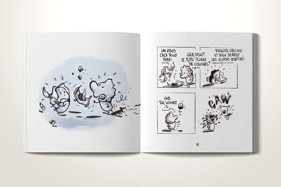 Léa Candat _ Graphiste - Webdesigner _ Nancy - Maxéville - Lorraine - Projets _ Graphisme _ Livre - BD _ Hor et Mone _ Tome 3 _ Lorraine