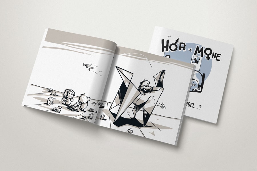 Léa Candat _ Graphiste - Webdesigner _ Nancy - Maxéville - Lorraine - Projets _ Graphisme _ Livre - BD _ Hor et Mone _ Tome 3 _ Lorraine